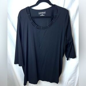Catherine’s Scoop Neck Top 2X